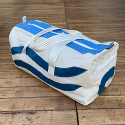 Custom duffel bag made from a used sail - help us reduce landfill