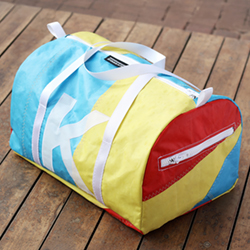 Upcycled sail bag
