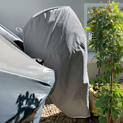 Bespoke outboard motor cover