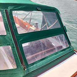 Bimini and spray dodger alterations